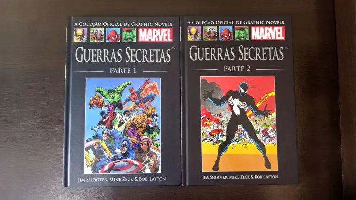 Guerras Secretas - Parte 1 e 2 (Completo) - Marvel - HQ Salvat