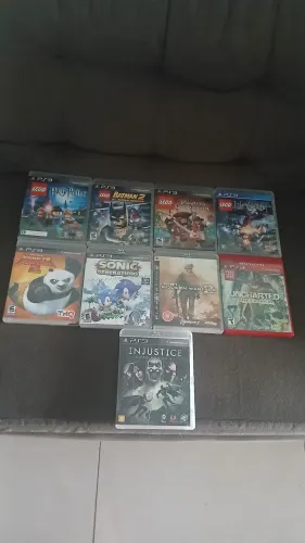 Vendo 9 jogos do ps3 por 150$ A precinho de banana.