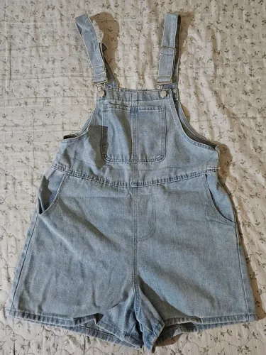 Jardineira Jeans