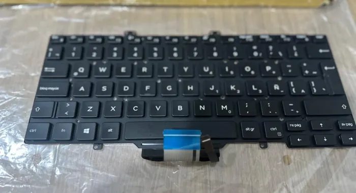 TECLADO NOVO DE SUBSTITUIÇÃO PARA NOTEBOOK DELL - LATITUDE 7400 | E7400 | 5400