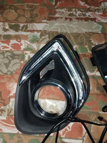 Par de moldura farol de neblina com DRL para Mitsubishi ASX a partir de 2014