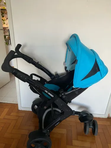 Carrinho de Bebê ABC Design 3Tec - Ótimo Estado