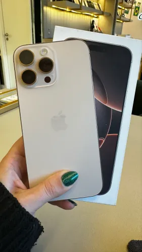 iPhone 16 Pro Max 256gb Dourado Seminovo / Loja Física 