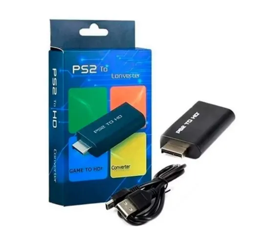 Adaptador HDMI para Playstation 2 e ps3. 