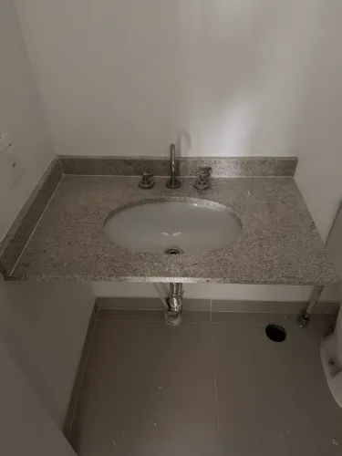 Pia banheiro granito branco itaúnas