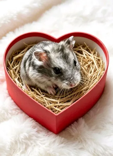 Hamster anão russo com 30 dias 