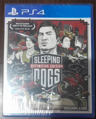 Sleeping Dogs Definitive Edition Jogo Ps4 Mídia Física Novo Lacrado
