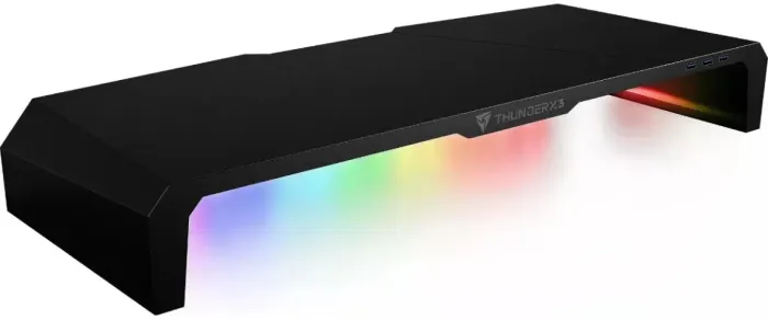 Suporte Para Monitor ThunderX3 AS5 RGB Hex - Preto
