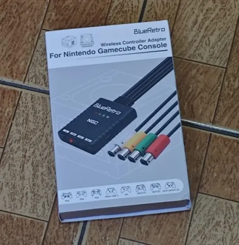 Adaptador Bluetooth para GameCube BlueRetro (Para 4 Controles)