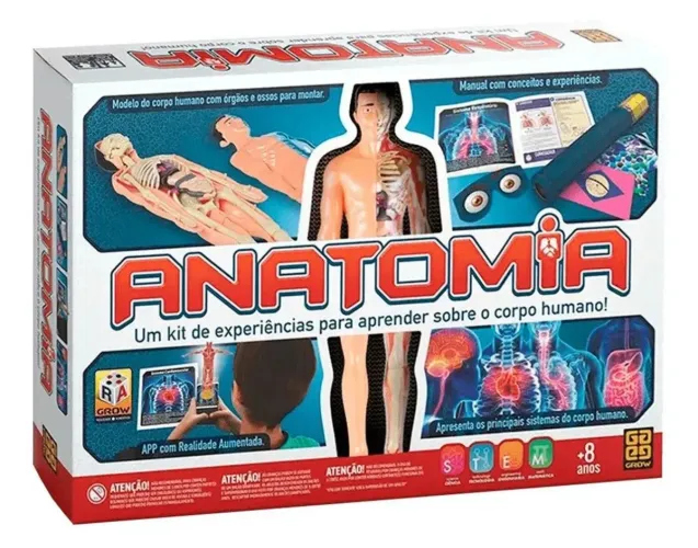 Jogo Educativo ANATOMIA Corpo Humano.(NOVO)