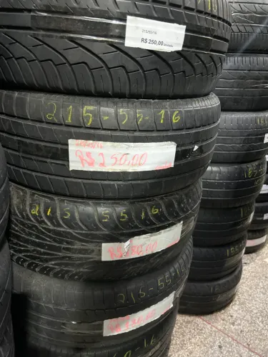Pneus 215/55/16 originais seminovos por 200$ cada