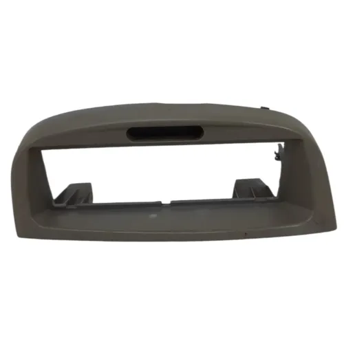 Moldura Central Rádio Fiat Palio 2006 Cinza