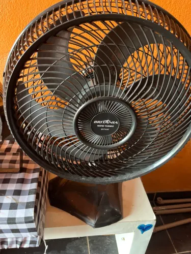Ventilador com fusível queimado