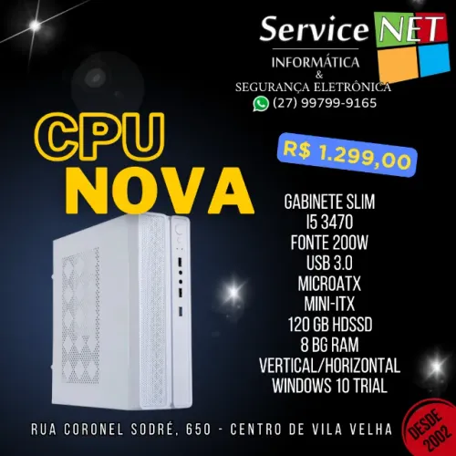 CPU Montada Nova