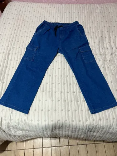 Calça Cargo Jeans (48)