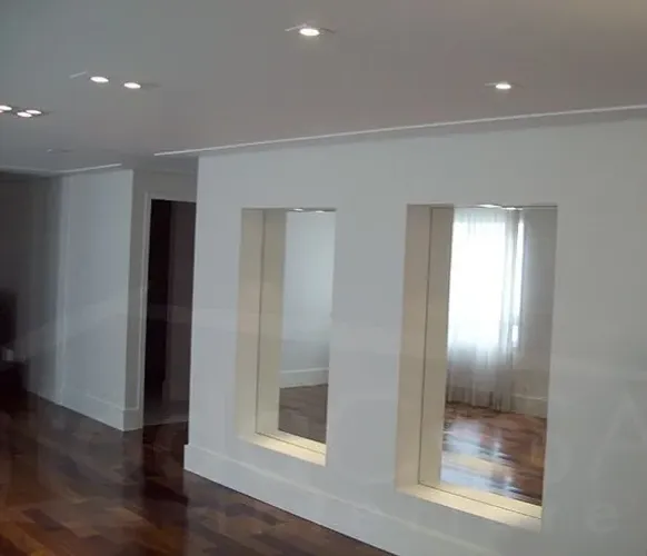 Drywall com vidro