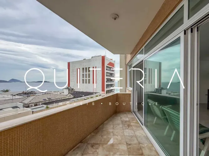 Apartamento para locação vista mar varanda 4 quartos 1 suíte 1 vaga Rainha Elizabeth Ipane