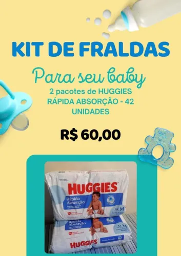 Fralda descartável 
