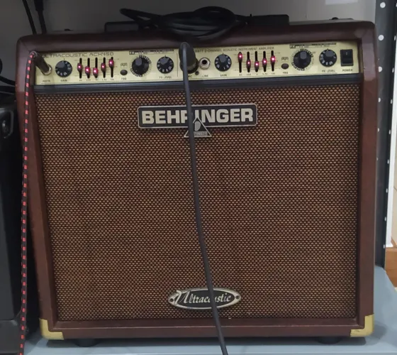 Amplificador Cubo Behringer Acx450 voz e violão.