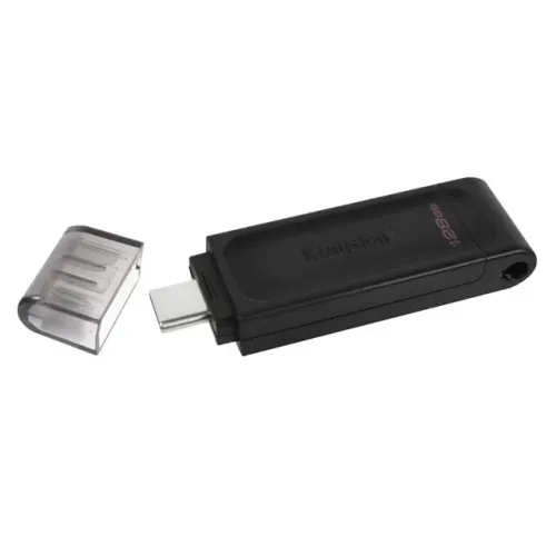 Pendrive 128gb Usb-c Kingston Datatraveler 70 - Dt70/128gb *ENTREGA GRÁTIS*