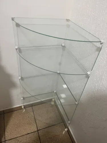 Prateleira Toda em Vidro Temperado