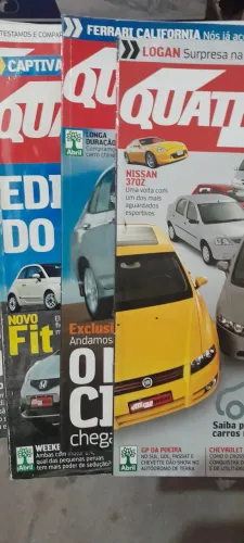 É prá sair rápido. Coleção 4 rodas de 1981 a 2014. Completa.