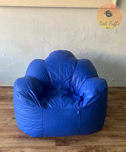Puff Ostra Azul Royal