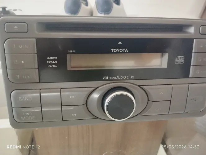 Rádio CD Etios 2013 a 2018 original 