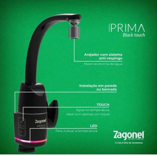 Torneira Elétrica Zagonel 127v
