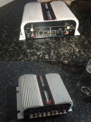 Vendo módulo 400 RMS usado mas sem defeito funciona direitinho 250 reais