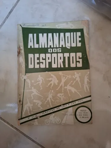 Almanaque dos Desportos 1964 Santos Bicampeão Mundial