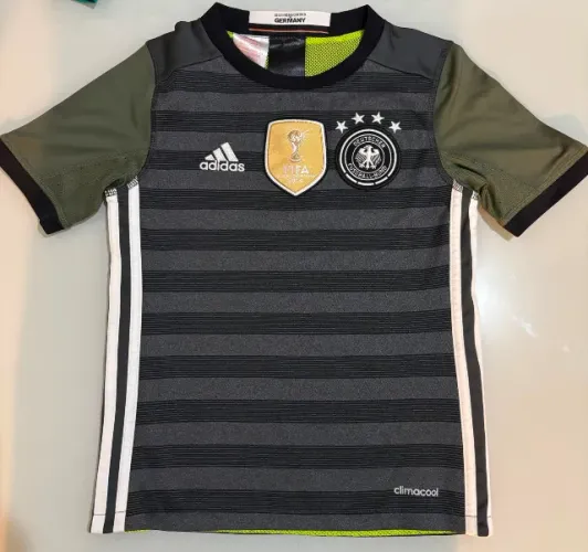 Camisa Alemanha II Dupla Face Adidas Euro 2016 Infantil - Original | Tam. 6