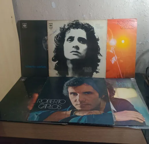 Coleção vinil Roberto Carlos