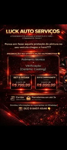 Vitrificação Automotiva ( Promoção)