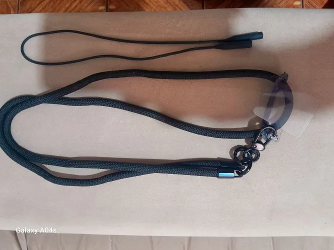 Cordão para celular + Cordão de óculos de borracha