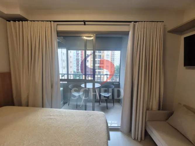 Apartamento mobiliado a venda com 24,00m²l, 1 quarto na Vila Santa Catarina