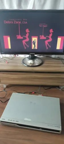 Dvd recorder LG sem controle funcionando