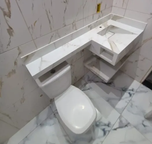 Pia com extensão
