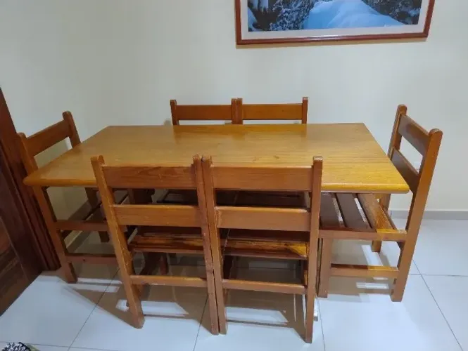 Mesa de Jantar 06 cadeiras