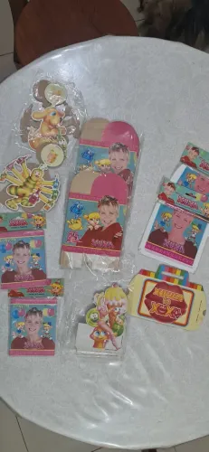 Festa da Xuxa itens vintagens