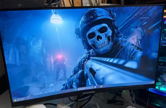 MONITOR GAMER CURVO CONCÓRDIA 23,8? - 165Hz