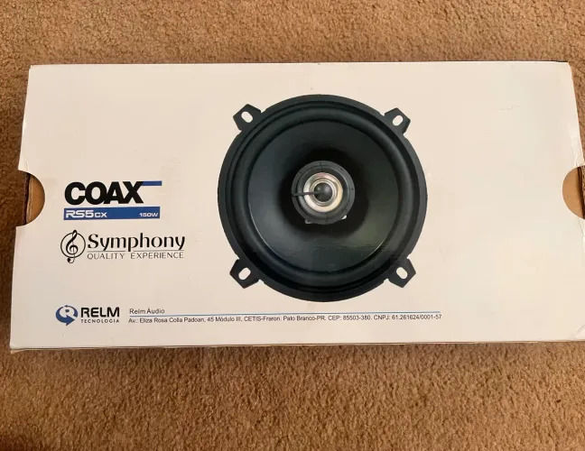Coaxial 5 Helm áudio qualidade