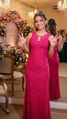 Vestido de 15 anos