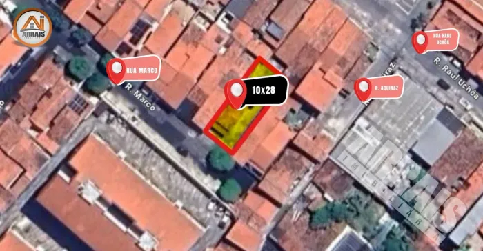 Terreno à venda, 280 m² por R$ 320.000,00 - Montese - Fortaleza/CE