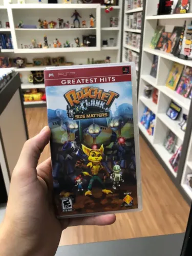 Jogo Ratchet & Clank Size Matters Psp UMD Original