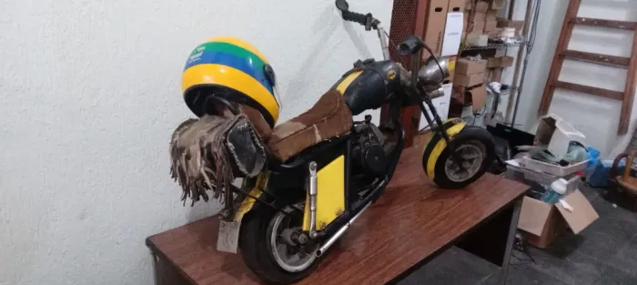 Walk Machine Estilo Custom Modificada Mini Moto