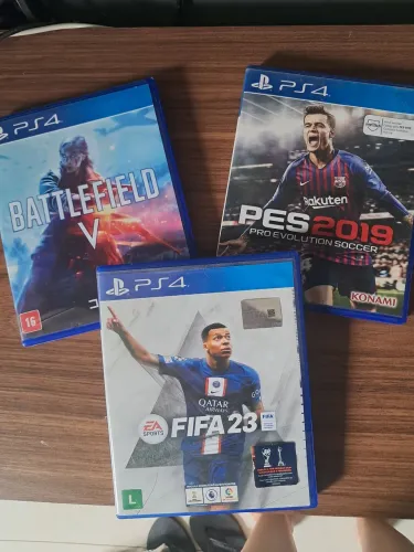 Jogos de PS4 originais em perfeito estado
