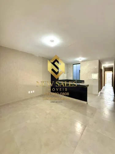 Casa- 2 quartos, 74m², 2 vagas- Setor Monte Sinai  Trindade/GO
