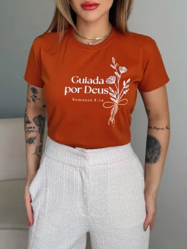 T-shirt de algodão valor 25