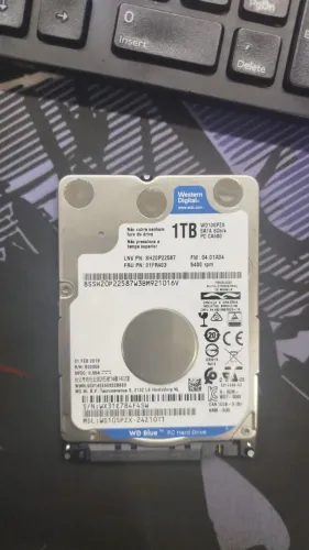 Hd notebook 1TB 2,5 Sata Western Digital